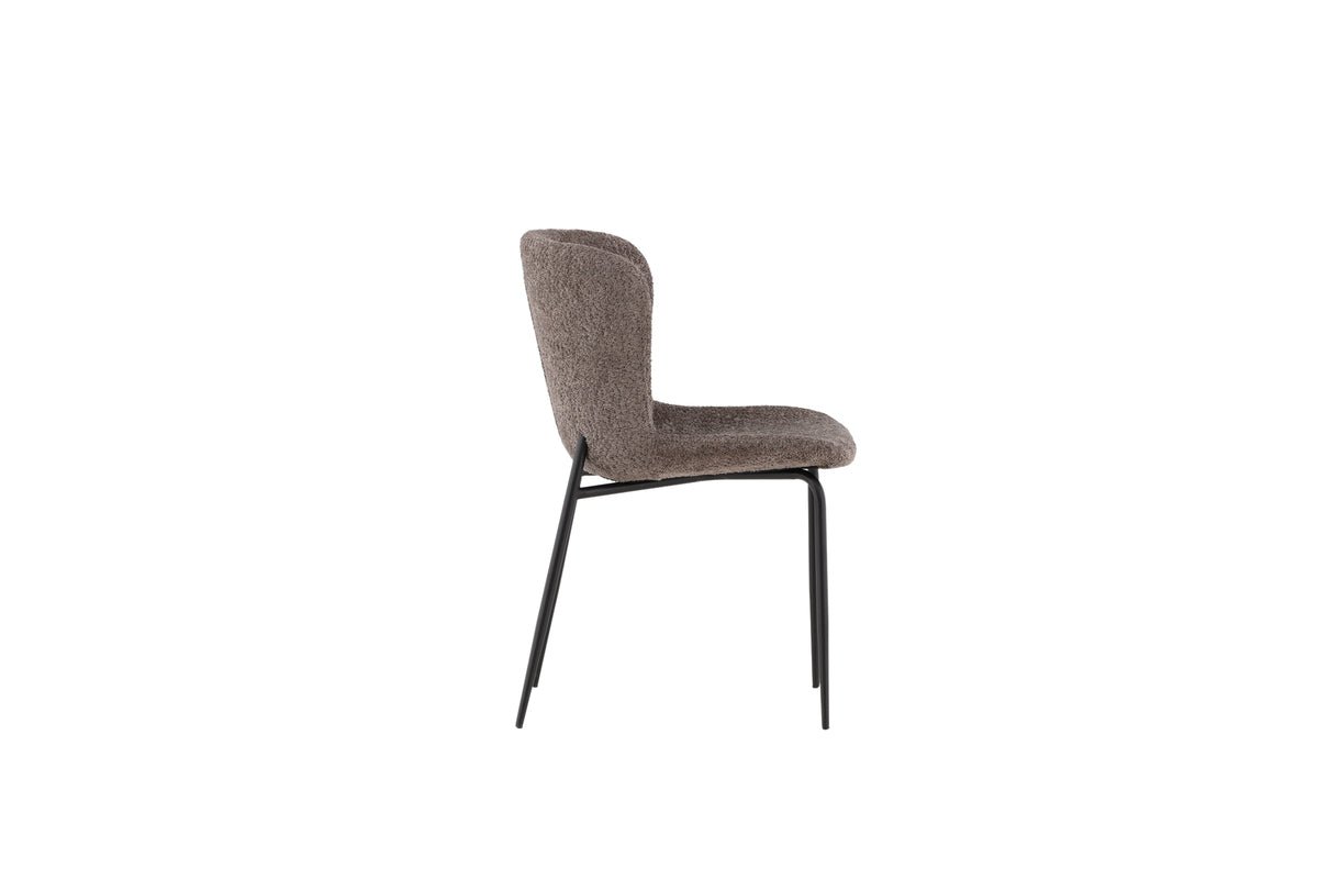 2-piece set - Parisienne chair with soft bouclé