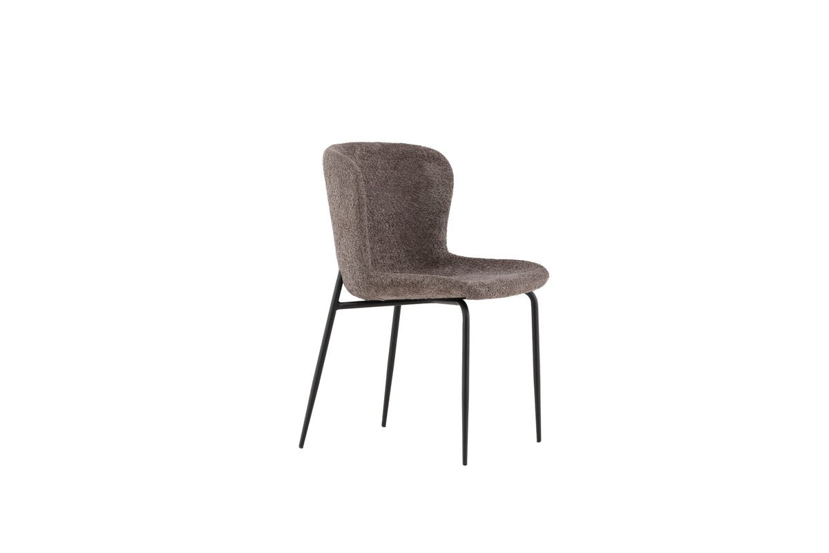 2-piece set - Parisienne chair with soft bouclé