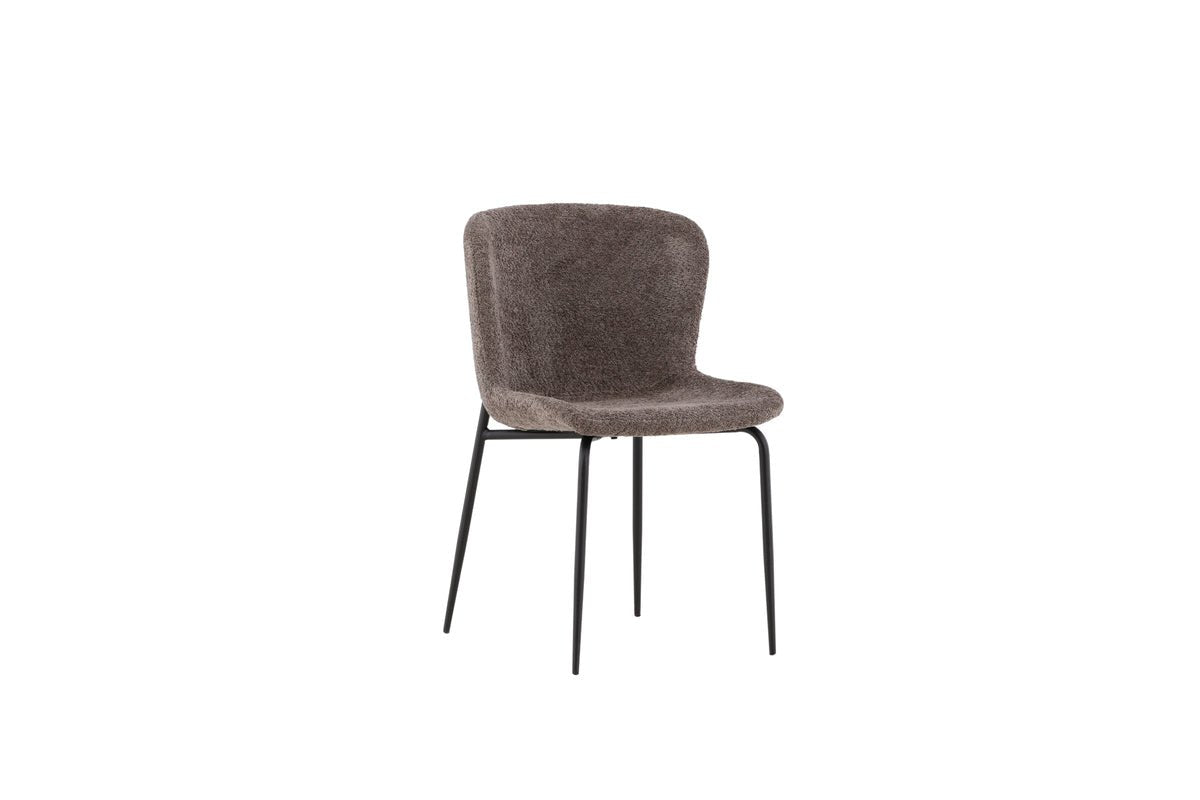 2-piece set - Parisienne chair with soft bouclé