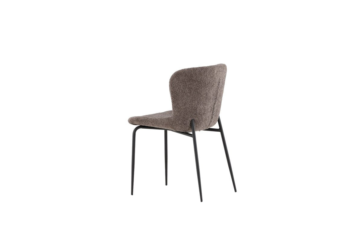 2-piece set - Parisienne chair with soft bouclé