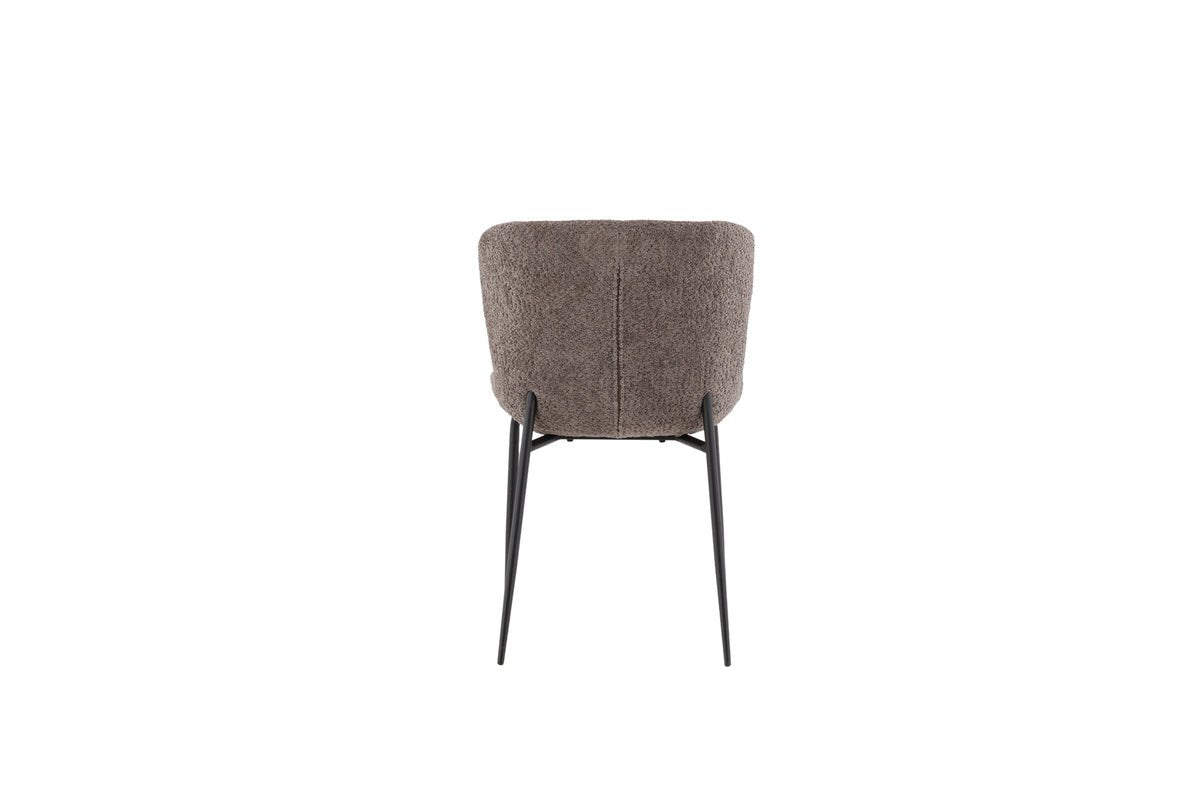 2-piece set - Parisienne chair with soft bouclé