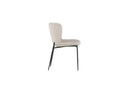 2-piece set - Parisienne chair with soft bouclé