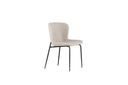 2-piece set - Parisienne chair with soft bouclé