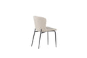 2-piece set - Parisienne chair with soft bouclé