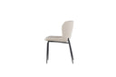 2-piece set - Parisienne chair with soft bouclé