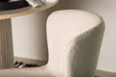 2-piece set - Parisienne chair with soft bouclé