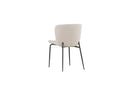 2-piece set - Parisienne chair with soft bouclé