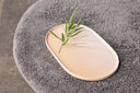 Badematte Penida - in runder Form aus weicher Baumwolle