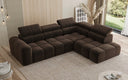 Designer Ecksofa Mia Maxi in Chenille
