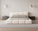 Designer Upholstered Bed Lora Velvet with Storage
