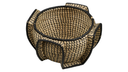 Basket Meran - made of high-quality seagrass
