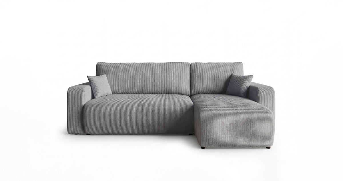 Designer Sofa Calva mit Schlaf- und Klappfunktion in Cord