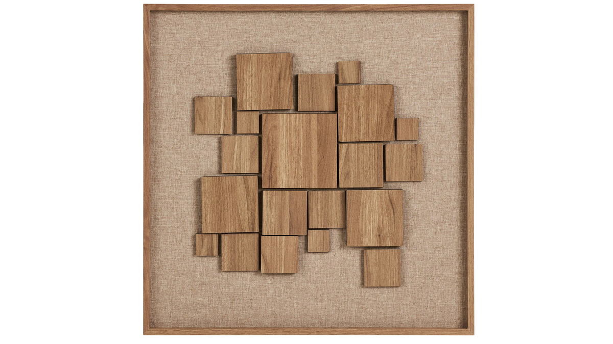 Wall decoration Ruby - in square shape