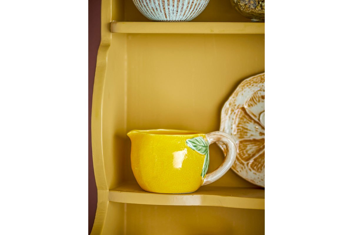 Milk Jug Bibby – Stoneware in Lemon Shape