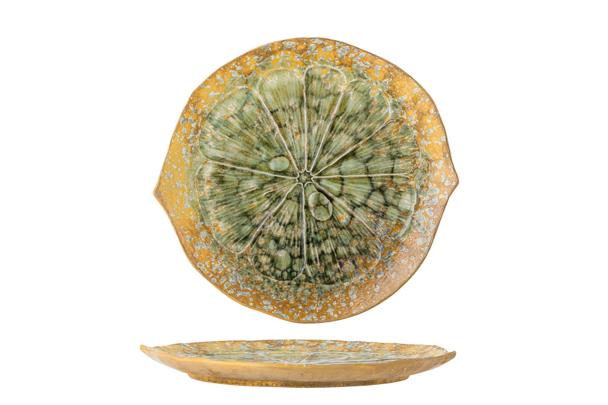 Serving Platter Verde – Stoneware with Reactive Glaze