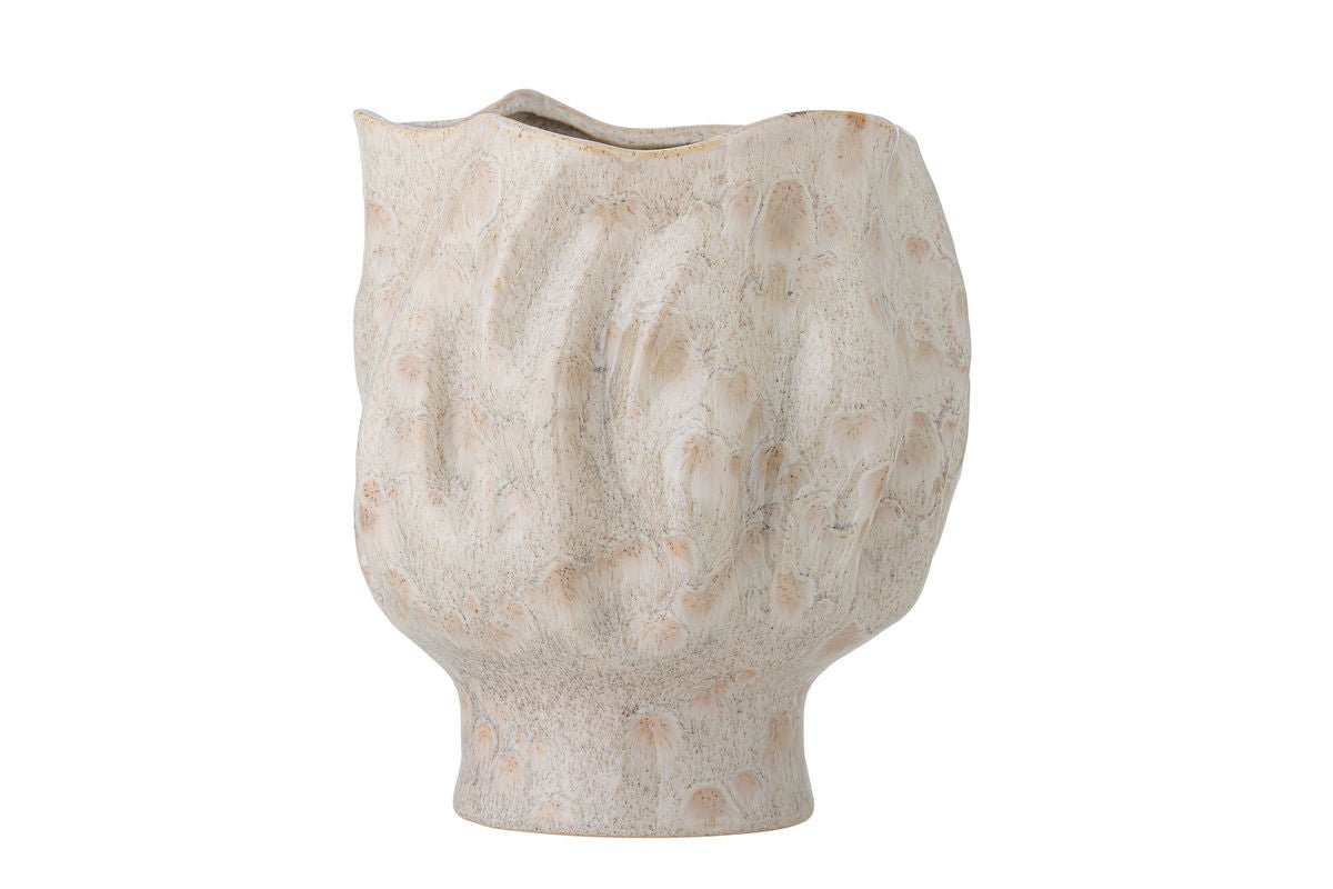 Vase "Elvane" – White Stoneware