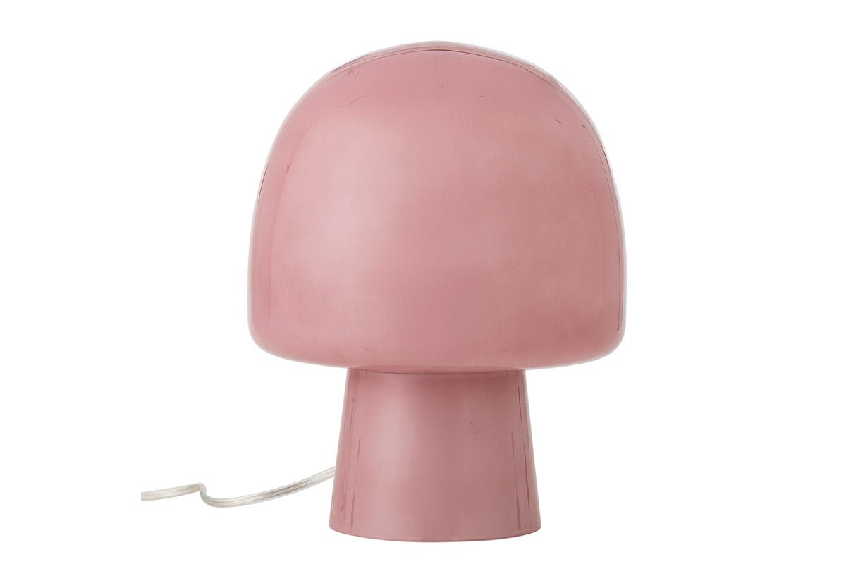 Table lamp Nysa – Glass light in organic mushroom shape