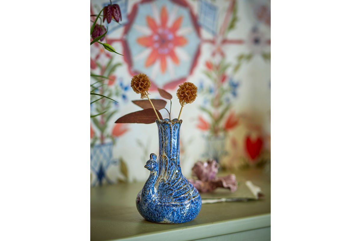 Vase „Birdie“ – aus Steingut