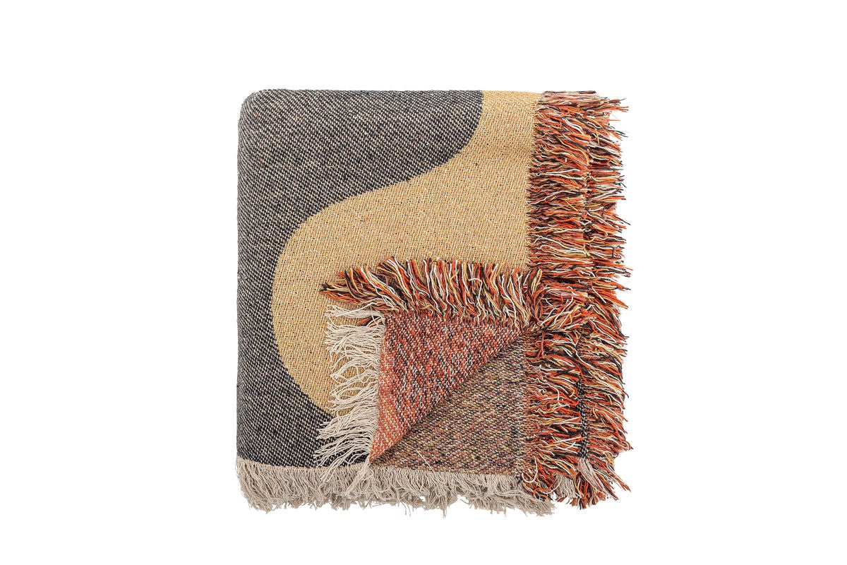 Nava Bedspread – Striped Pattern Made from Recycled Cotton