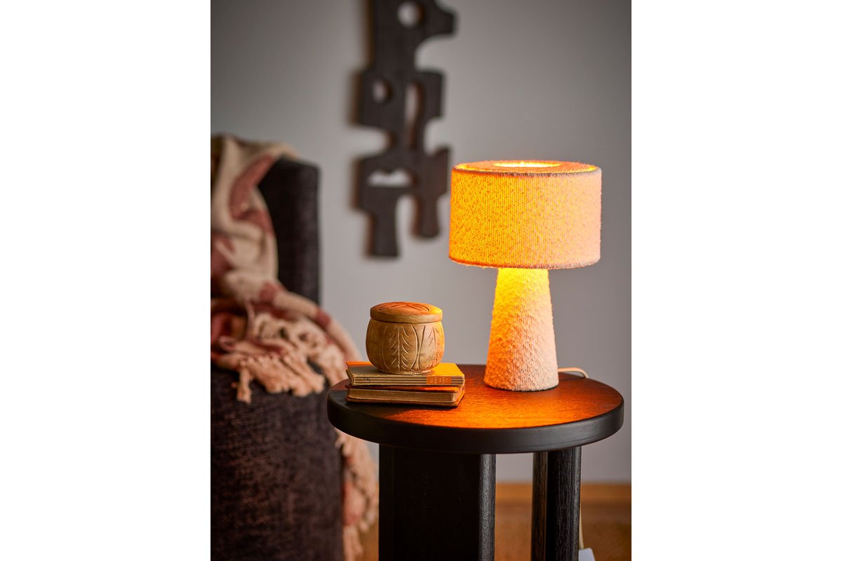 Tischlampe Lamm - aus Polyester