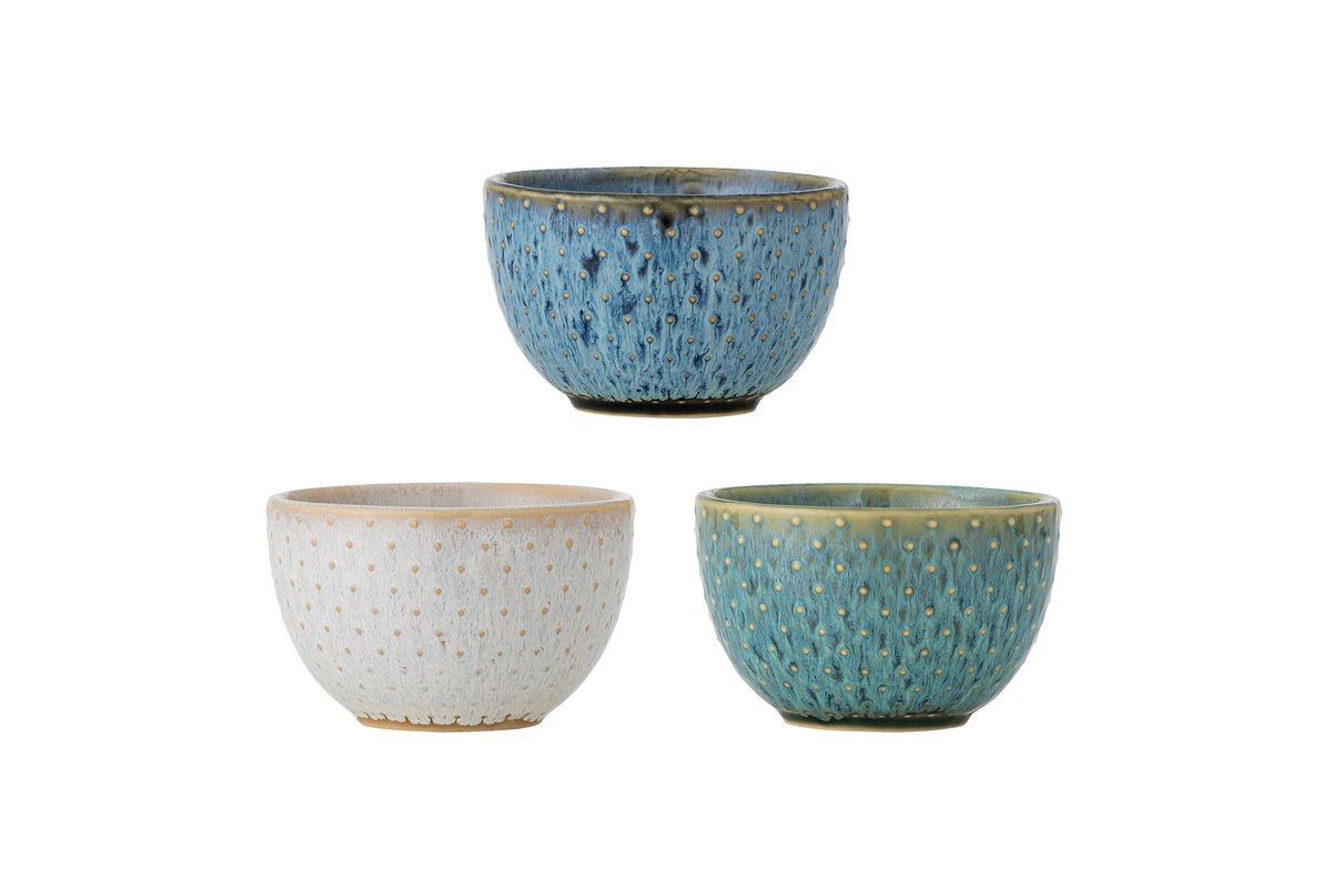 Schale Vexan – gefertigt aus Steingut - 3er Set