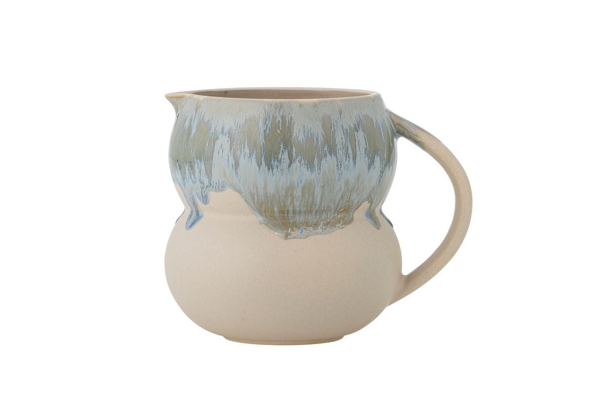 Milk Jug Avely – Stoneware with Reactive Glaze in Blue