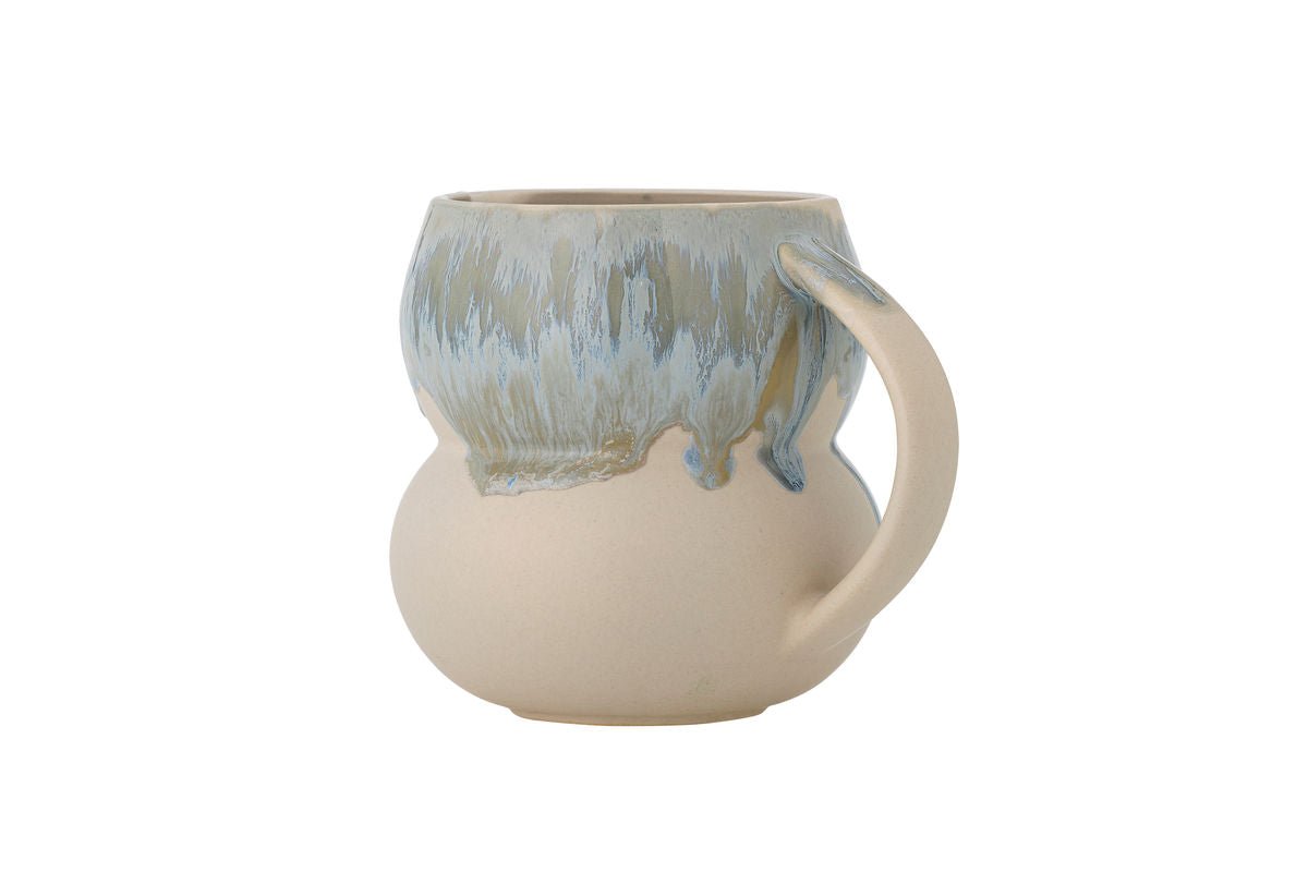 Milk Jug Avely – Stoneware with Reactive Glaze in Blue