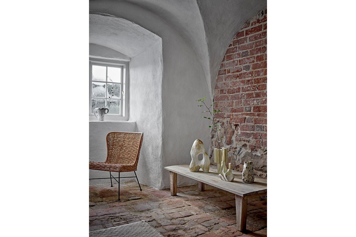 Vase Siam - Natural, made of Stoneware