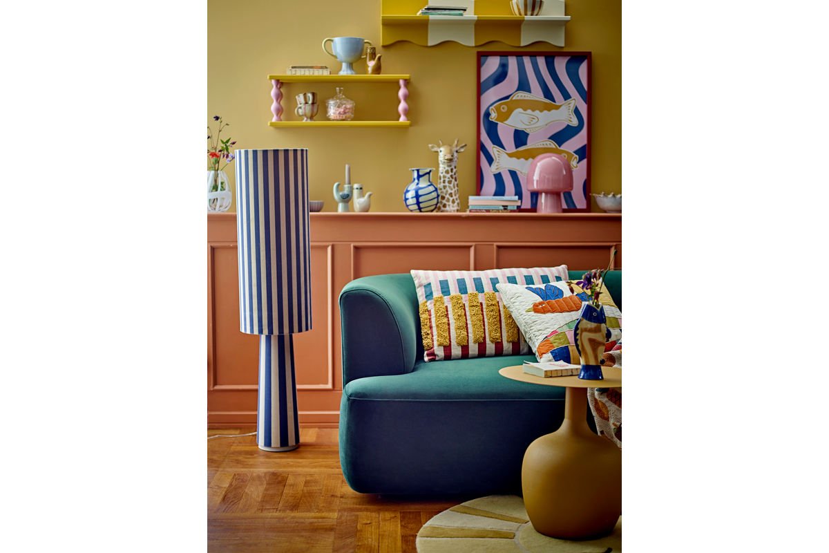 Table lamp Nysa – Glass light in organic mushroom shape