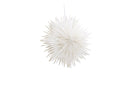 Christmas ceiling light Lyra - ⌀ 35 cm in White & Brown