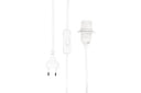 Christmas ceiling light Lyra - ⌀ 35 cm in White & Brown