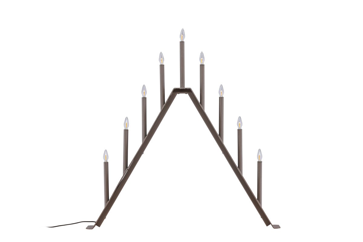 Christmas Lighting Lori - Advent Candle Holder with 9 Candles