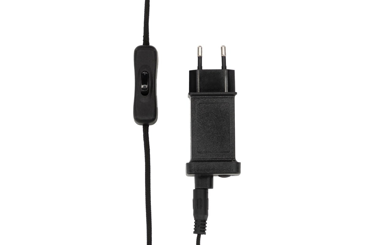 Christmas lighting Mira - in Black with 4 candles