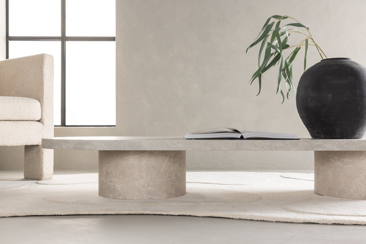 Couchtisch Hendrick - Eleganz in Beige