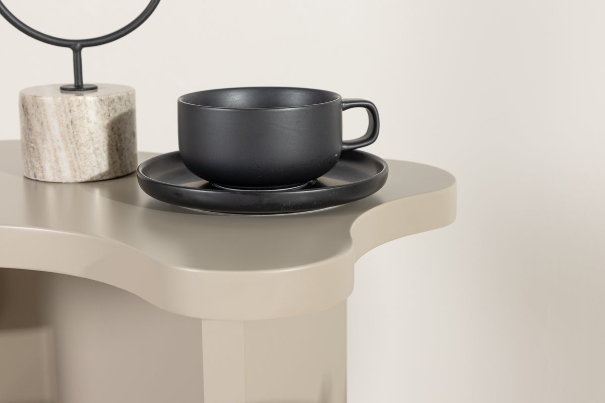 Side table Naxos – in elegant light brown