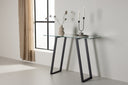 Side table Lera – with glass top