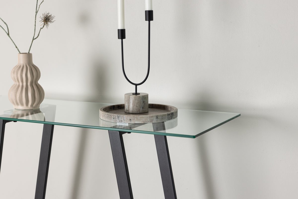 Side table Lera – with glass top
