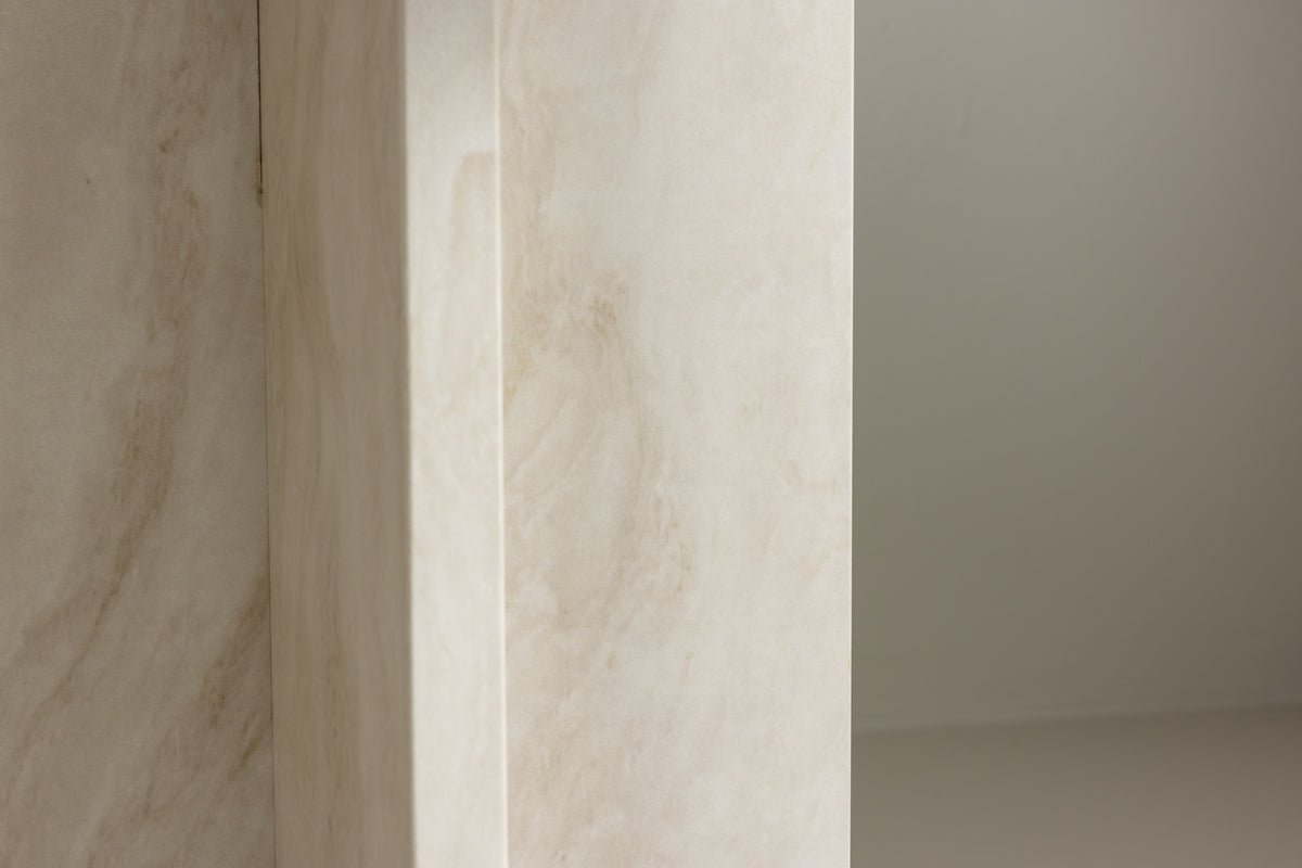 Side Table Baki – in two sizes with marble look