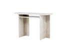 Beistelltisch Linda – in Beige mit Marmoroptik