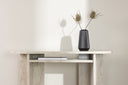 Beistelltisch Linda – in Beige mit Marmoroptik