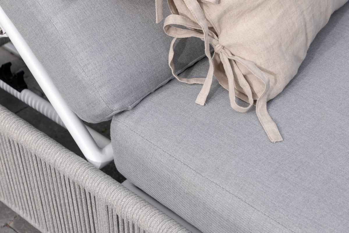 Garden Sun Lounger Mila - made of Polyester/Metal