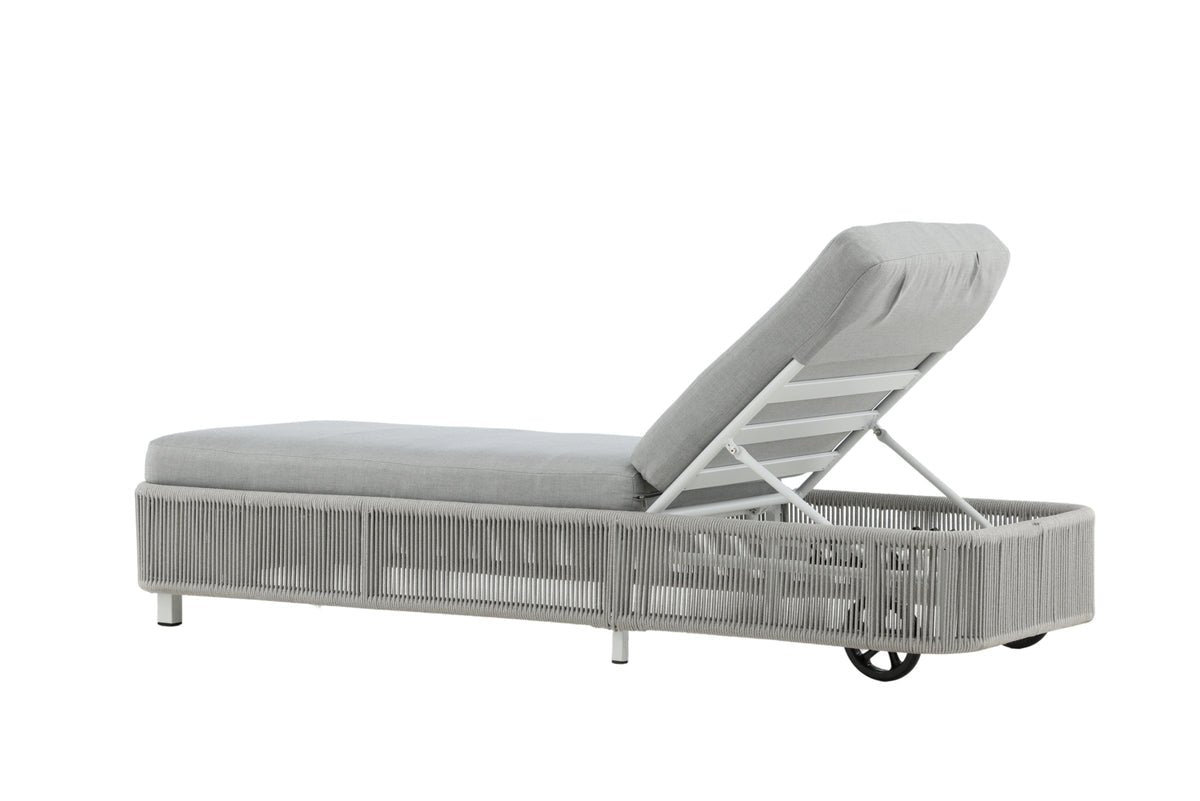Garden Sun Lounger Mila - made of Polyester/Metal