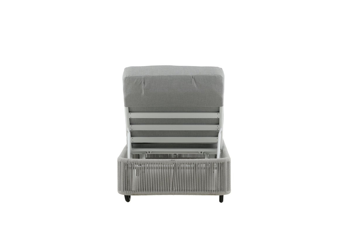 Garden Sun Lounger Mila - made of Polyester/Metal