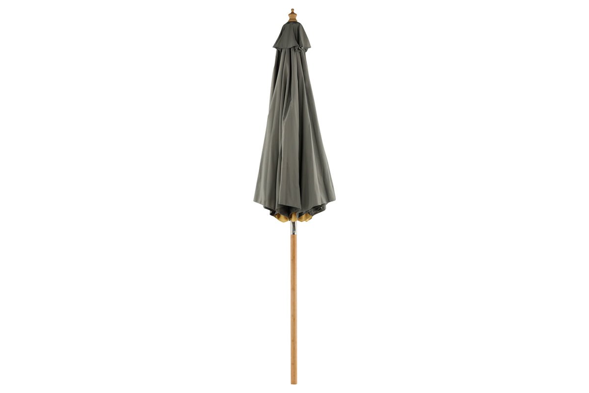 Garden Sun Umbrella Boho – Ø270 cm available in Black or Gray