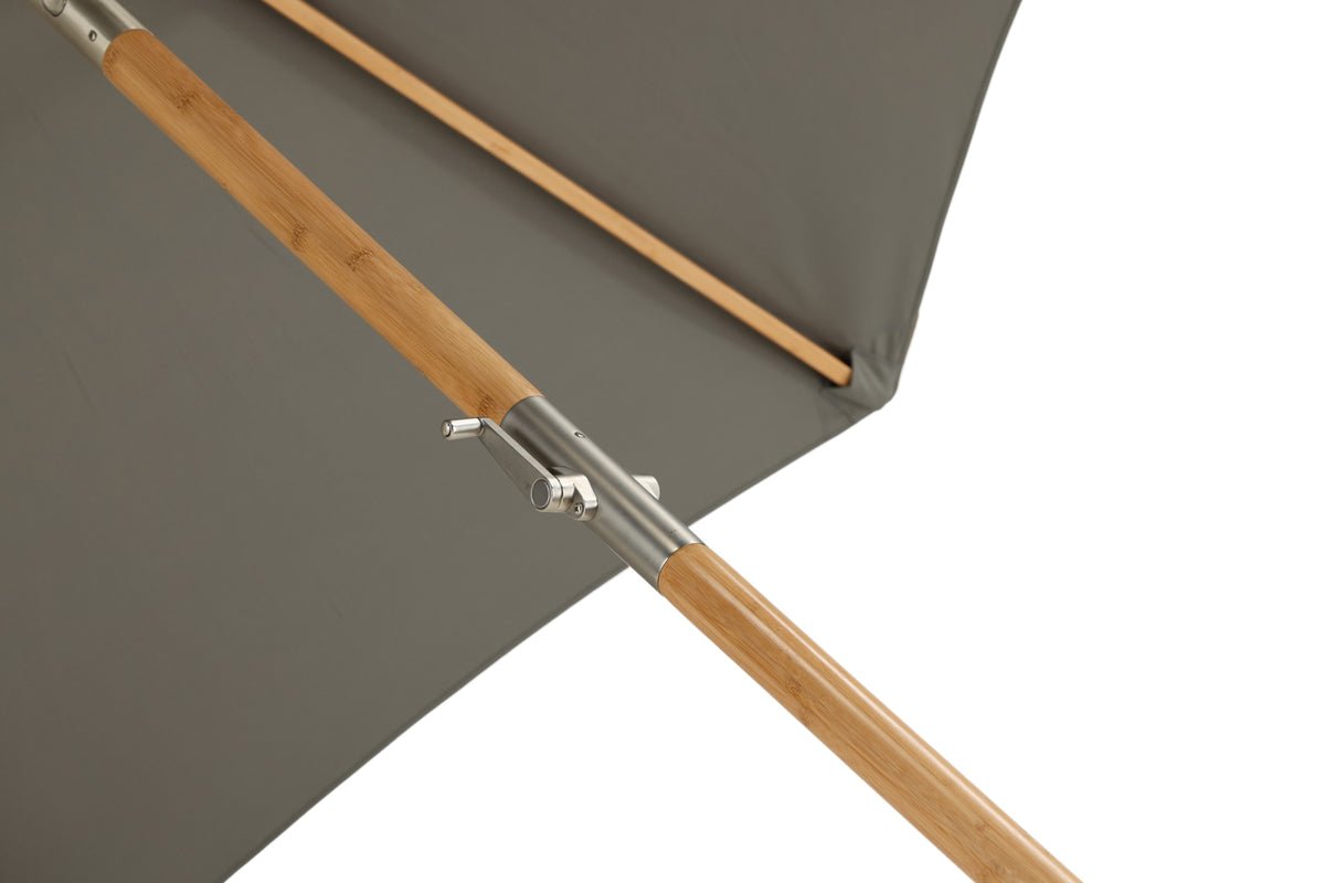 Garden Sun Umbrella Boho – Ø270 cm available in Black or Gray