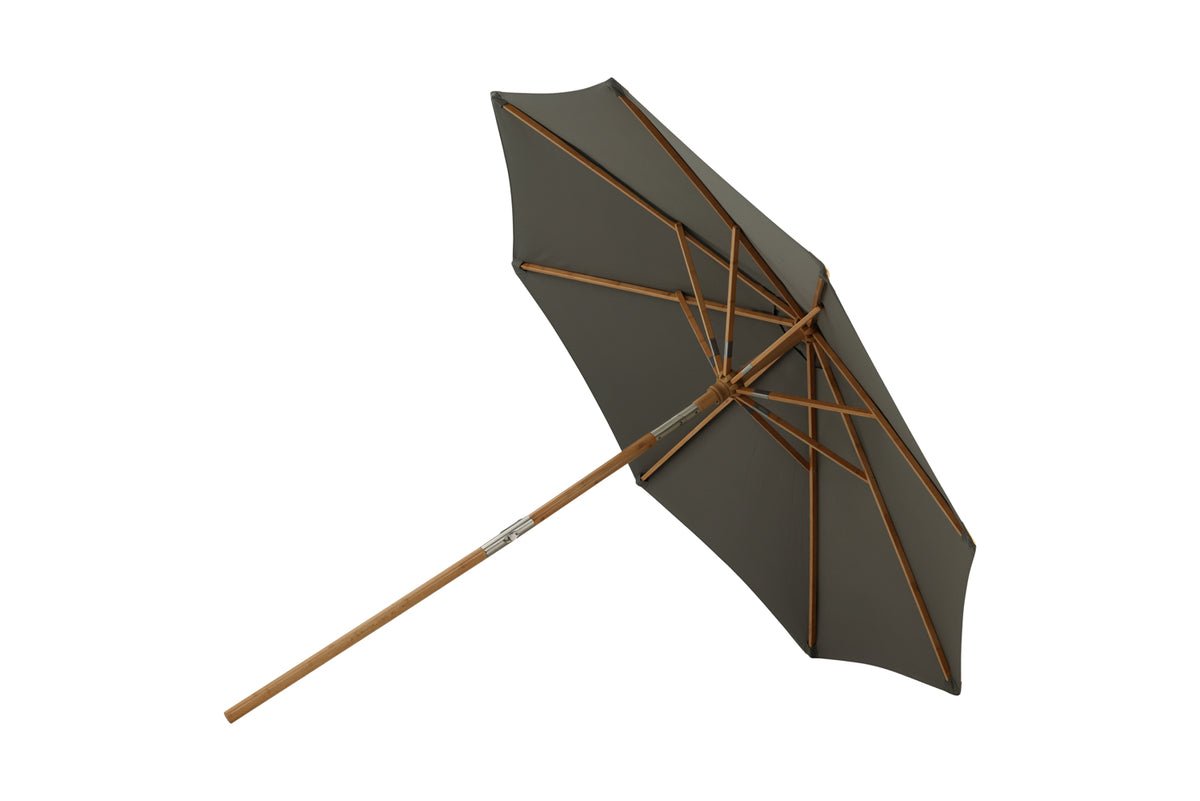 Garden Sun Umbrella Boho – Ø270 cm available in Black or Gray