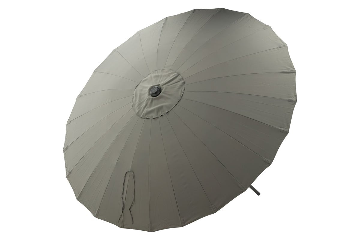 Garden Parasol Palma – Ø270 cm available in White, Black, Gray, and Blue