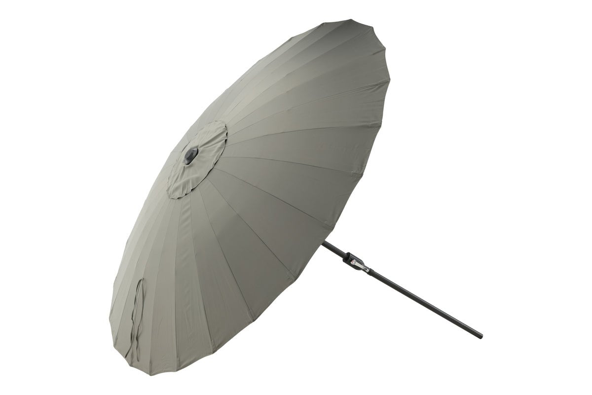 Garden Parasol Palma – Ø270 cm available in White, Black, Gray, and Blue