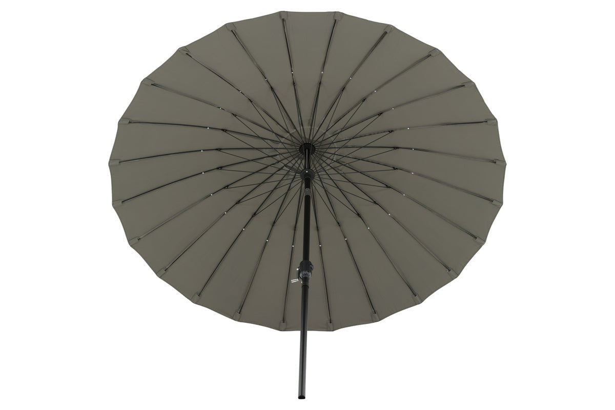 Garden Parasol Palma – Ø270 cm available in White, Black, Gray, and Blue