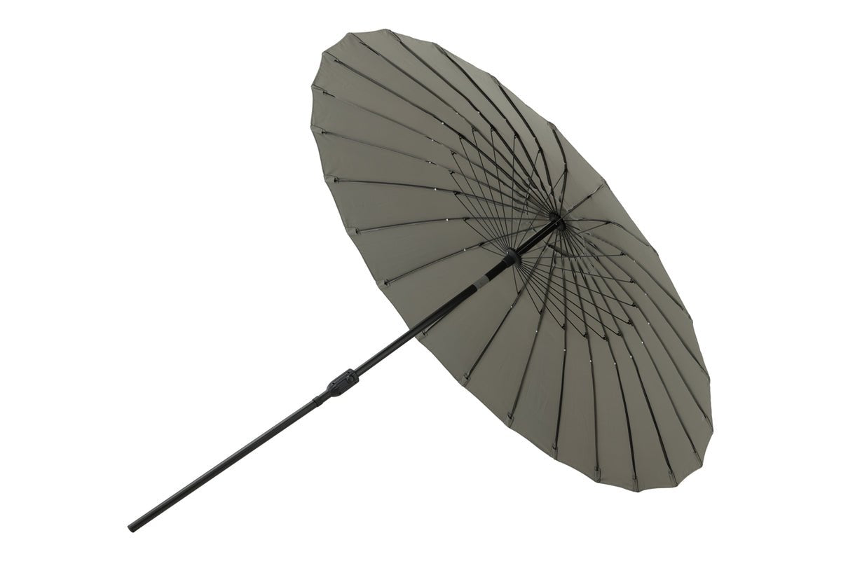 Garden Parasol Palma – Ø270 cm available in White, Black, Gray, and Blue
